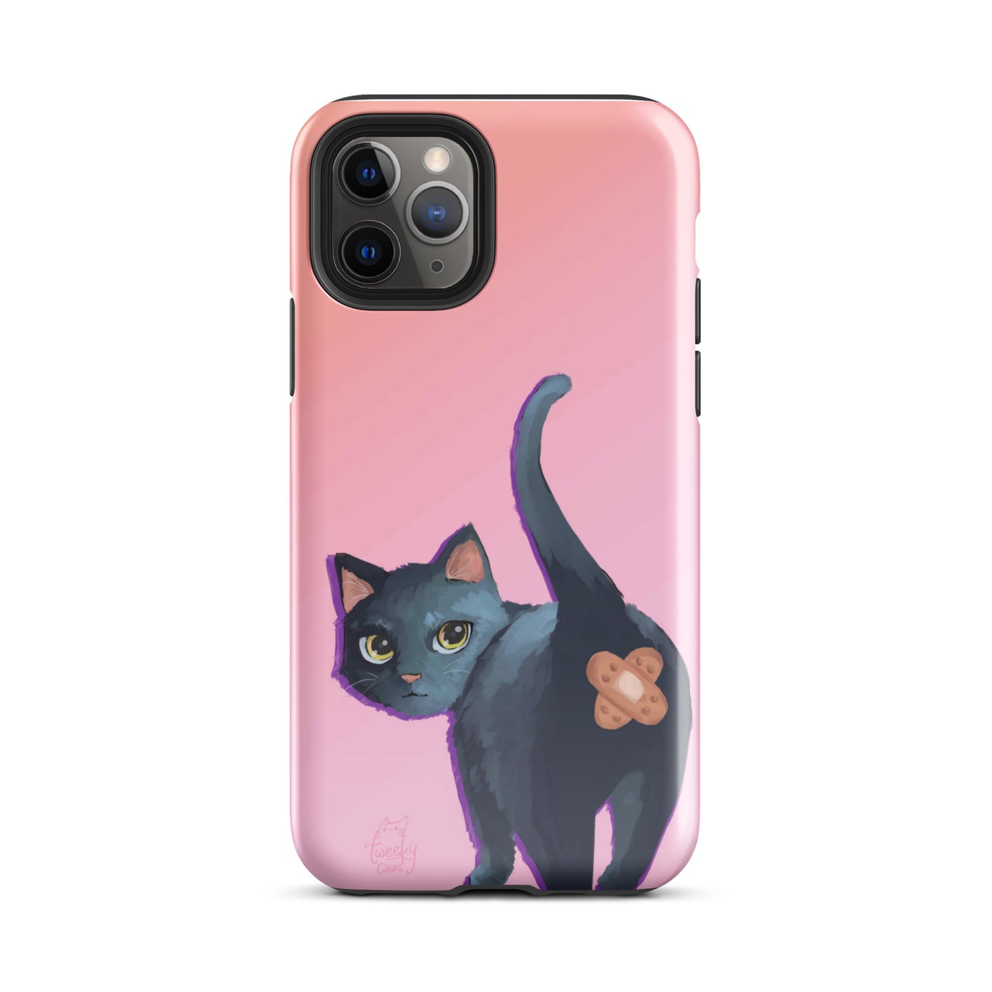 Cat Butt Collection 02 - Black Cat (Tough Case for iPhone®)