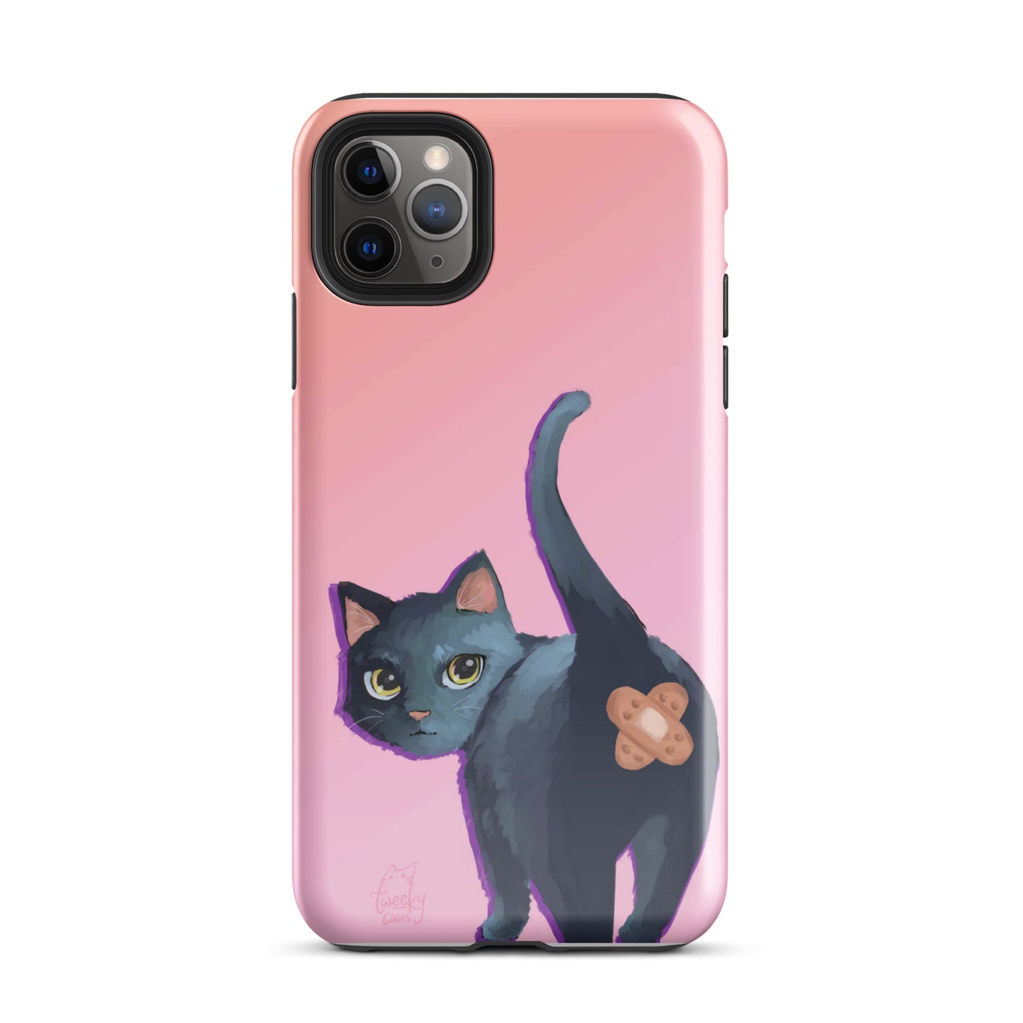 Cat Butt Collection 02 - Black Cat (Tough Case for iPhone®)