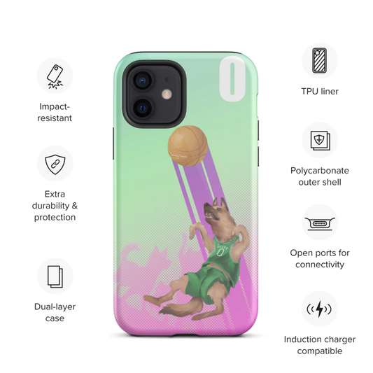 Basketball Pets -Tatum - Boston - 0 (iphone tough case)