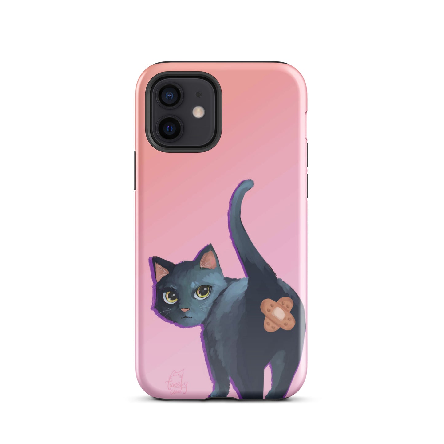 Cat Butt Collection 02 - Black Cat (Tough Case for iPhone®)