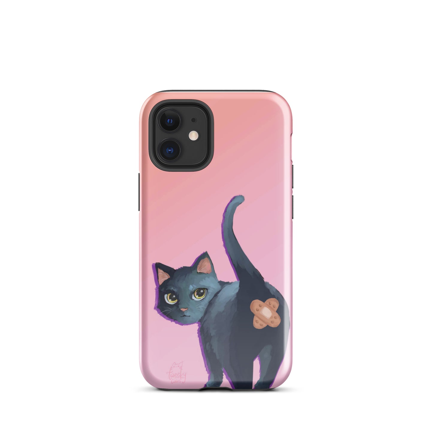 Cat Butt Collection 02 - Black Cat (Tough Case for iPhone®)