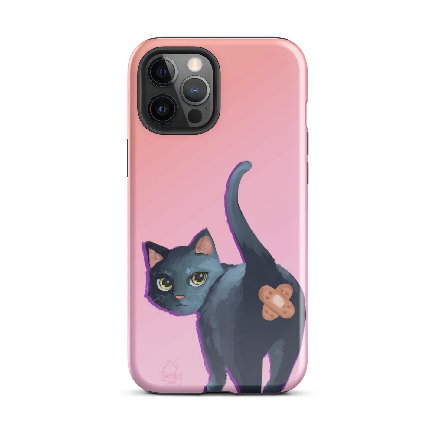 Cat Butt Collection 02 - Black Cat (Tough Case for iPhone®)