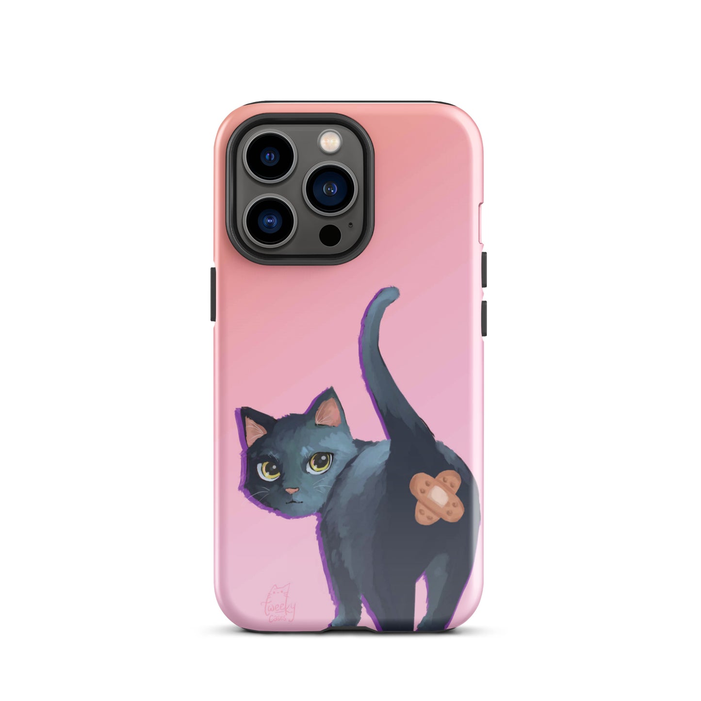 Cat Butt Collection 02 - Black Cat (Tough Case for iPhone®)