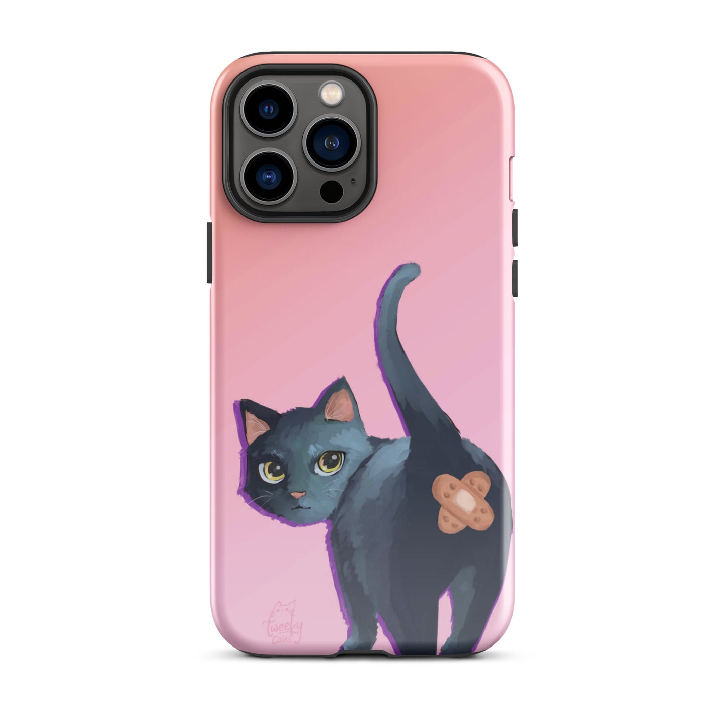 Cat Butt Collection 02 - Black Cat (Tough Case for iPhone®)