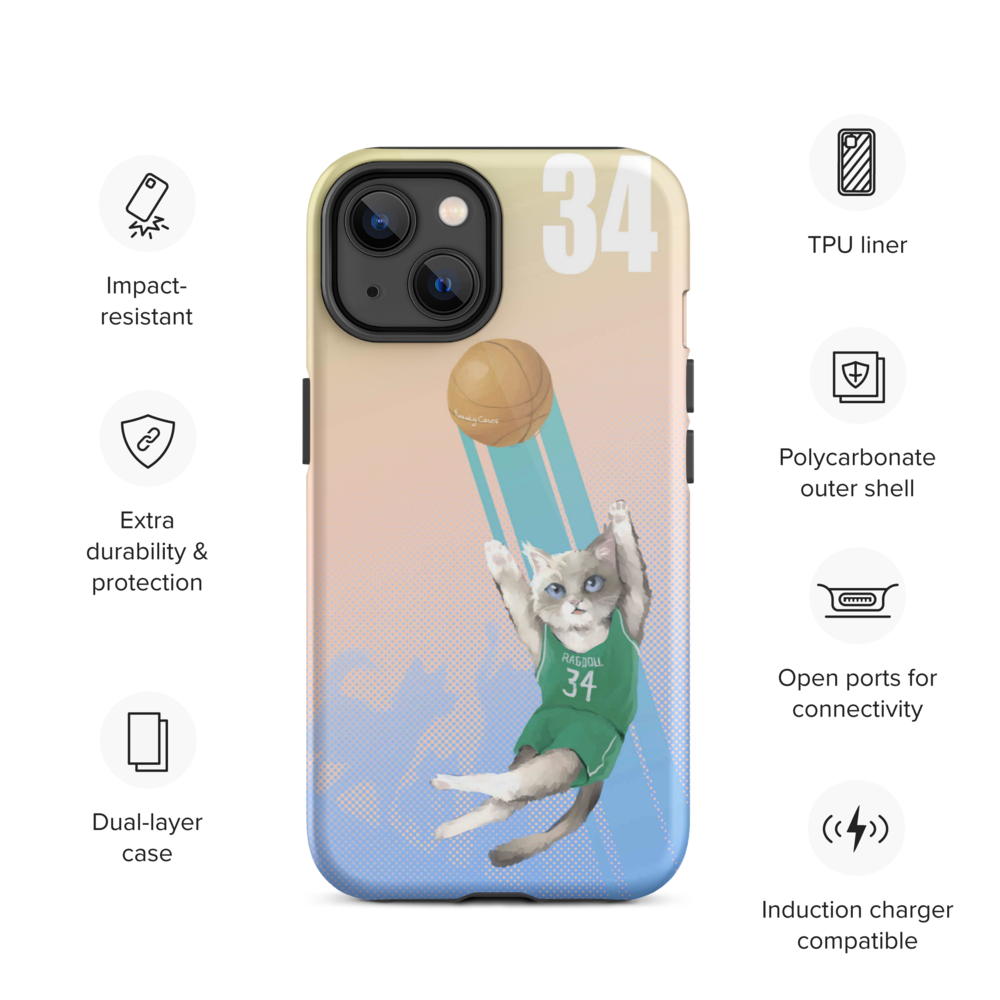 Basketball Pets - Giannis - Milwaukee - 34 (iphone tough case)