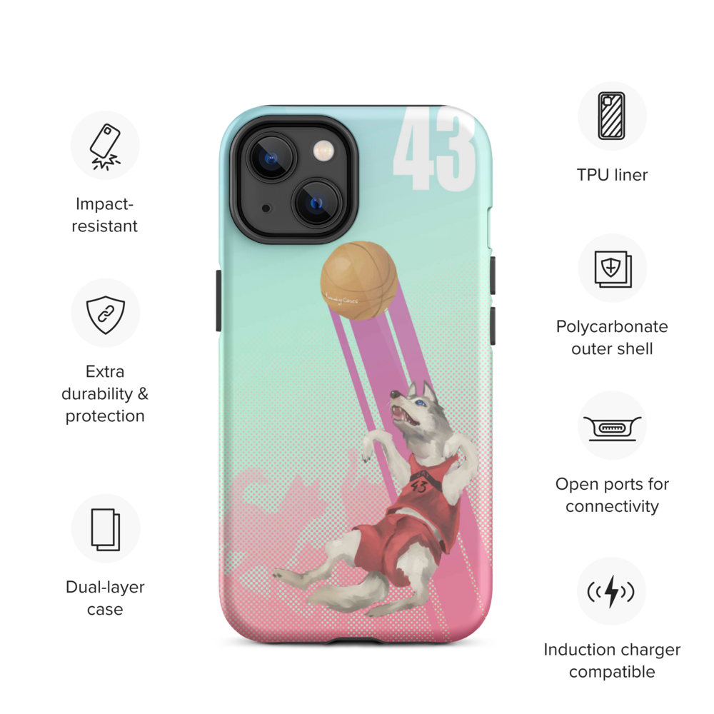 Basketball Pets - Siakam - Toronto - 43 (iphone tough case)