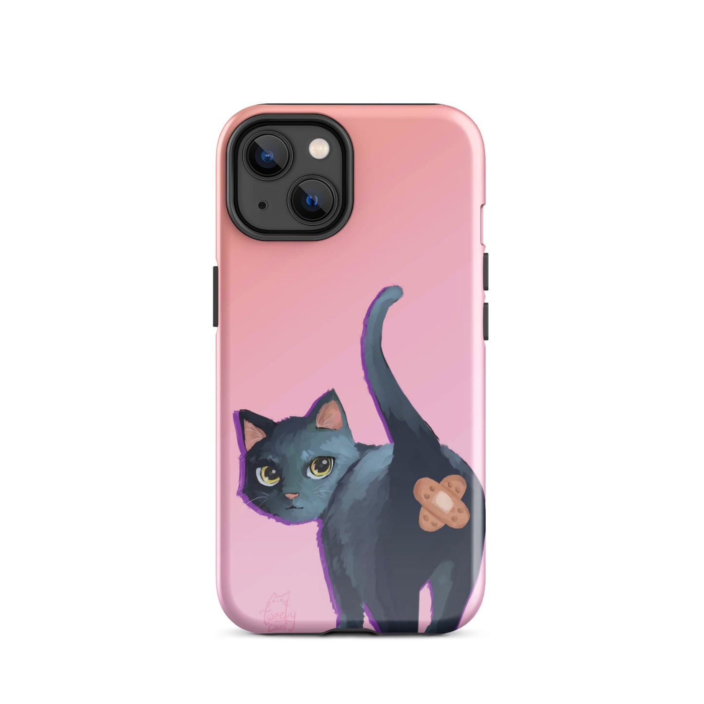 Cat Butt Collection 02 - Black Cat (Tough Case for iPhone®)