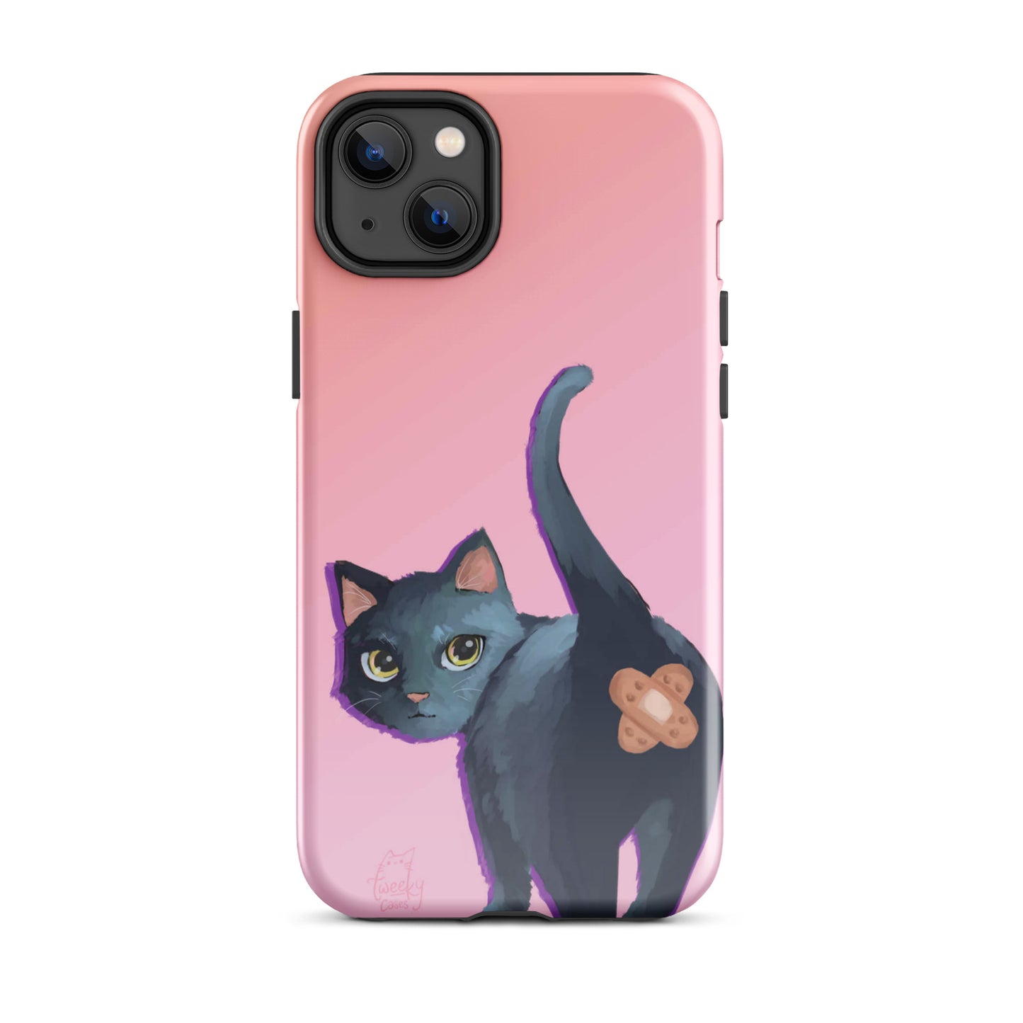 Cat Butt Collection 02 - Black Cat (Tough Case for iPhone®)