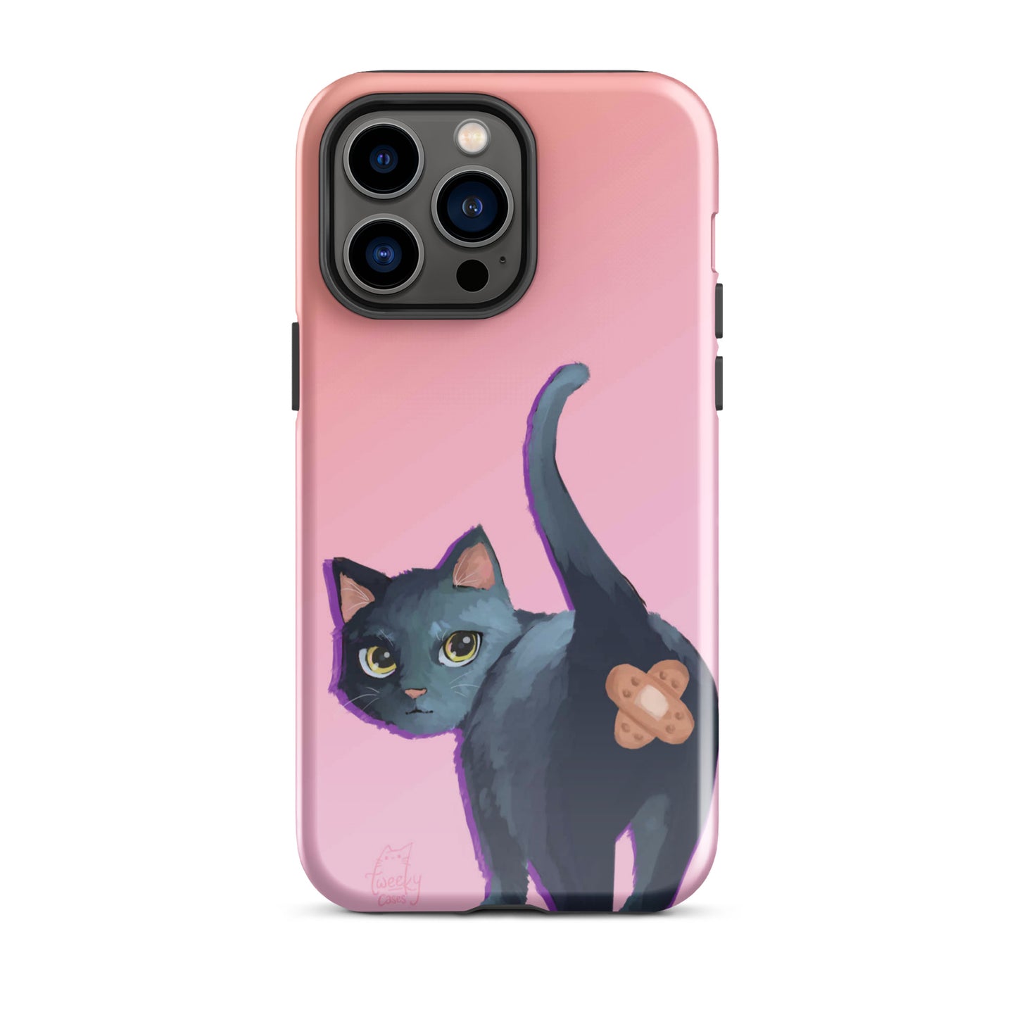 Cat Butt Collection 02 - Black Cat (Tough Case for iPhone®)