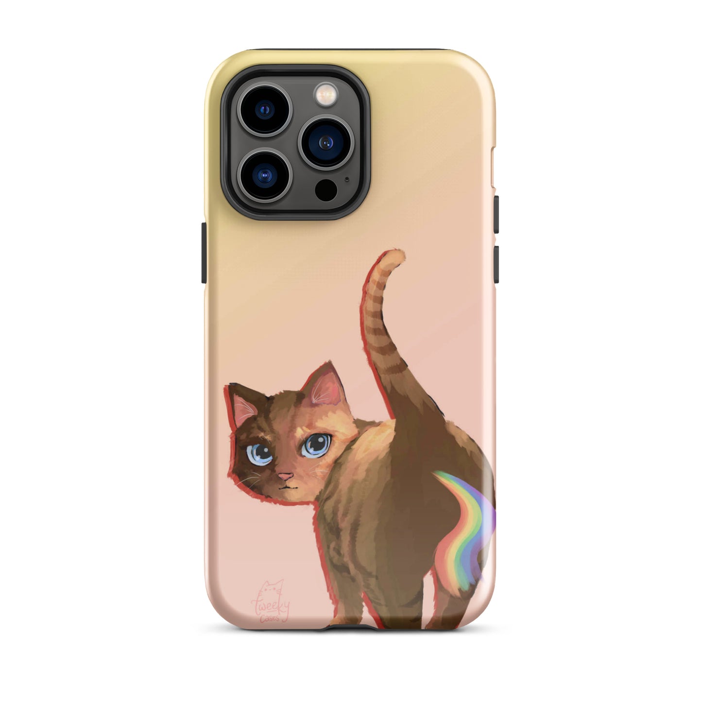 Cat Butt Collection 03 - Orange Cat (Tough Case for iPhone®)